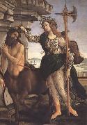 Pallas and the Centaur Sandro Botticelli